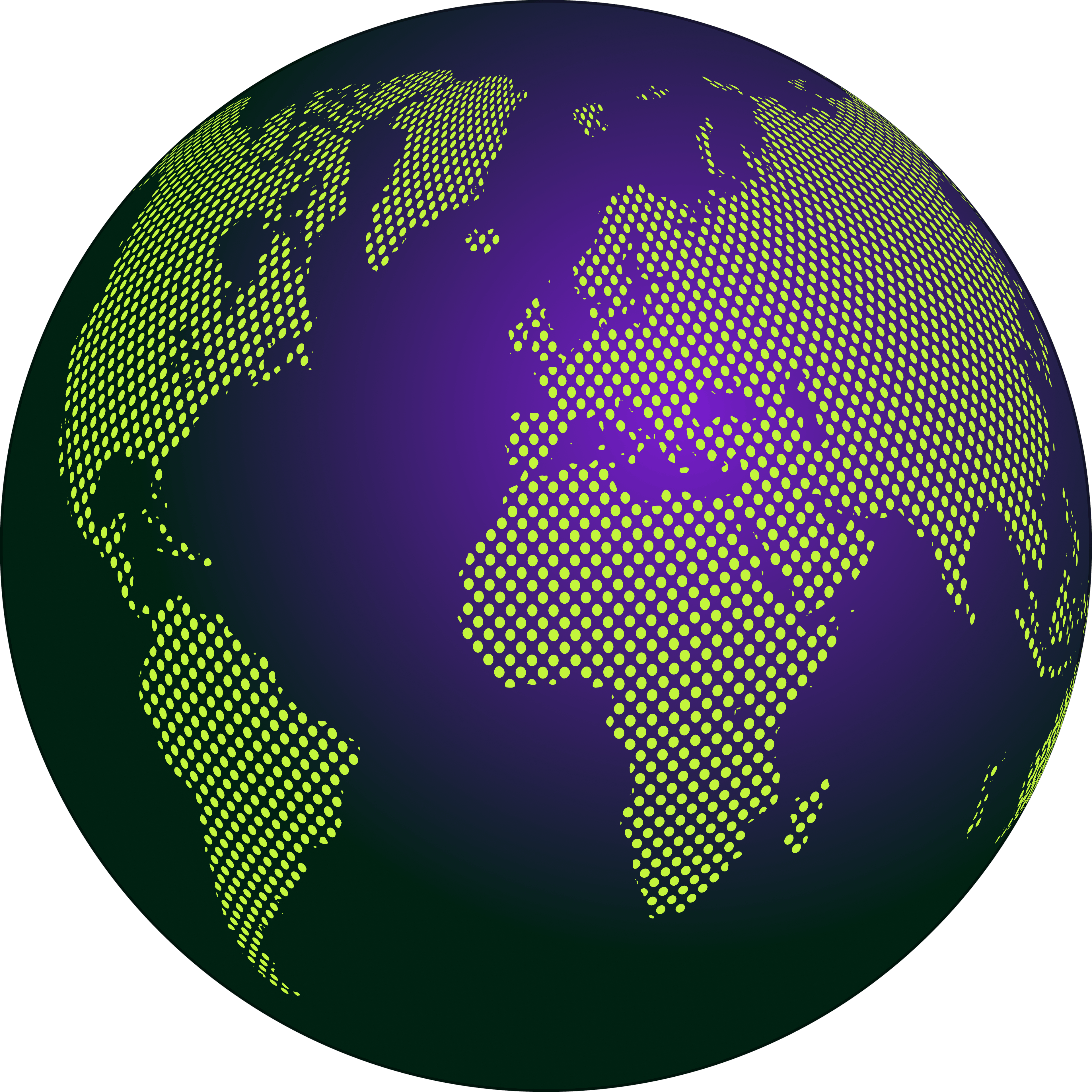 Global financial ecosystem illustration