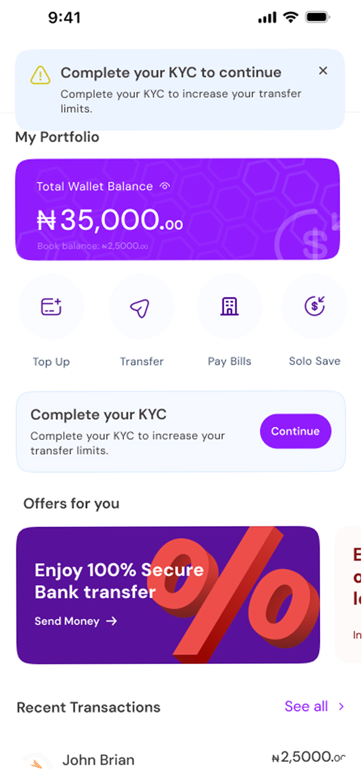 Main App Screen